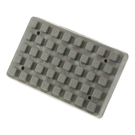 Us Cargo Control Cargo Bar Replacement Foot Pad - Fixed End LB24FTFXD